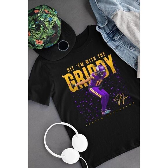 Jasper
D Other - Justin Jefferson Griddy Minnesota Football Celebration T-Shirt